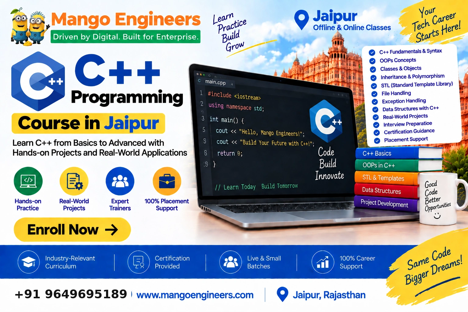 C++ Programming course in Jaipur