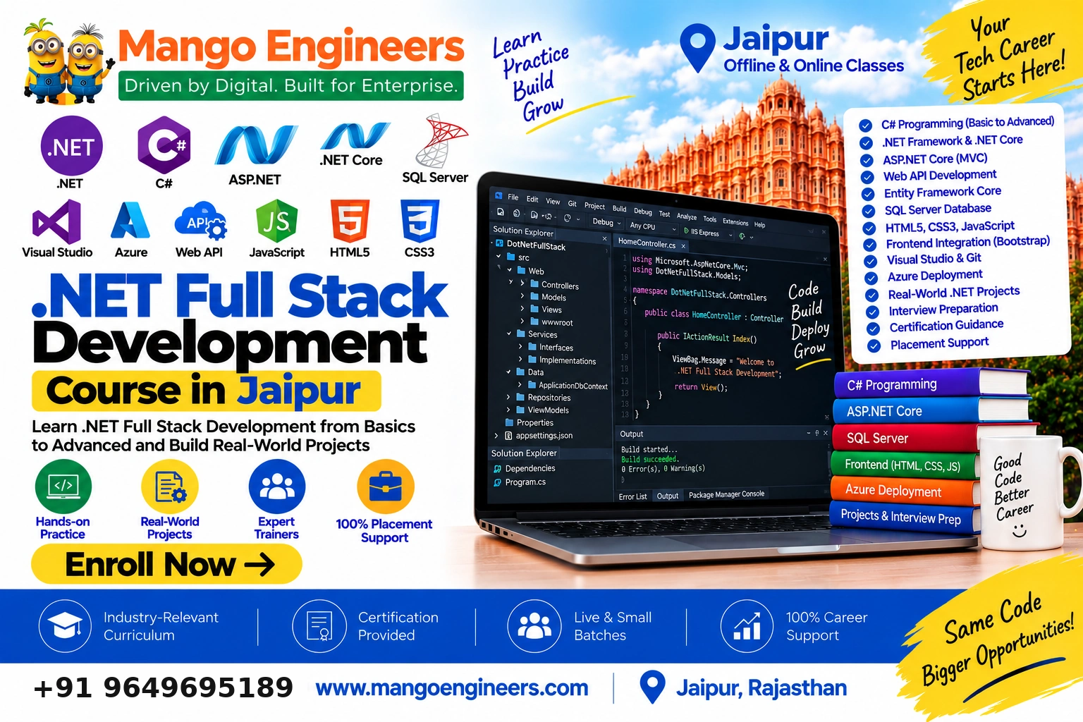 .NET Full Stack course in Jaipur