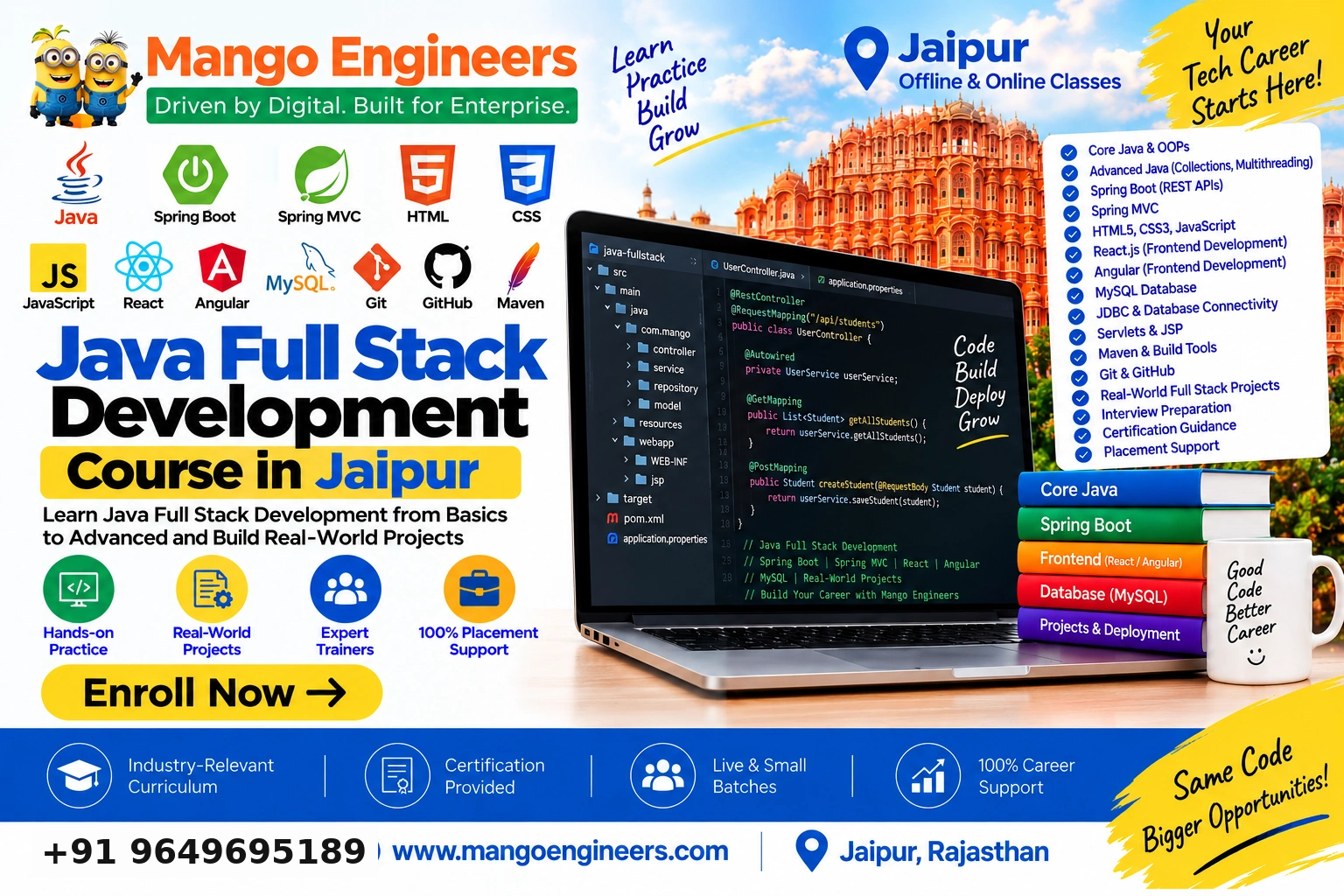 Software engineering career program in Jaipur