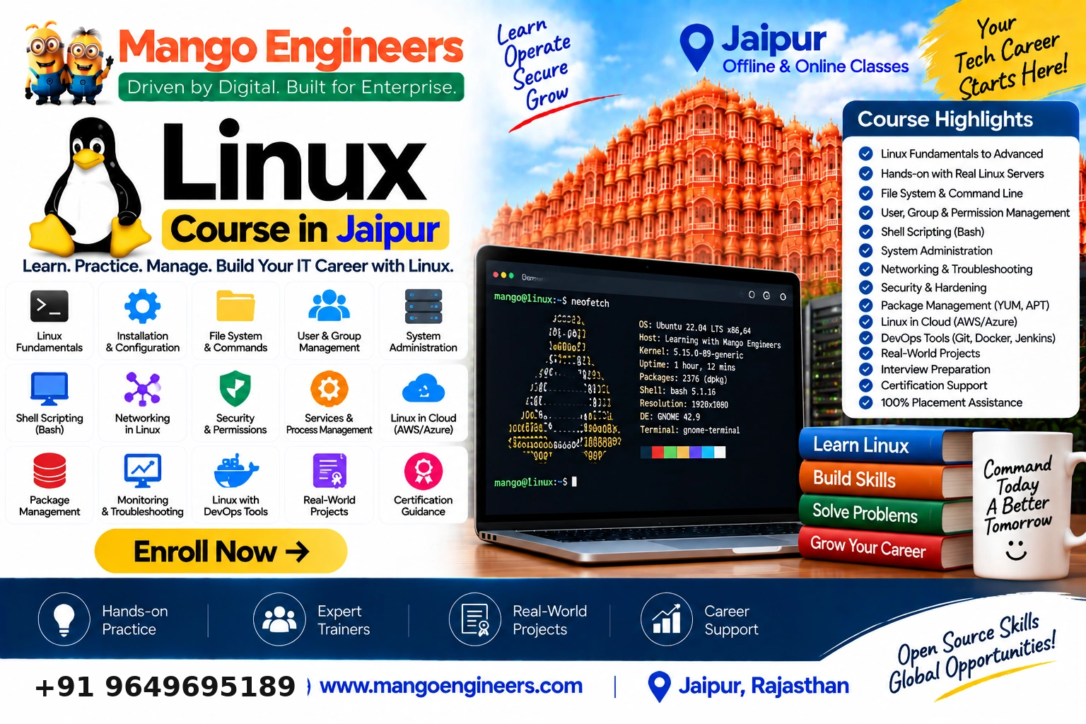 Linux course in Jaipur
