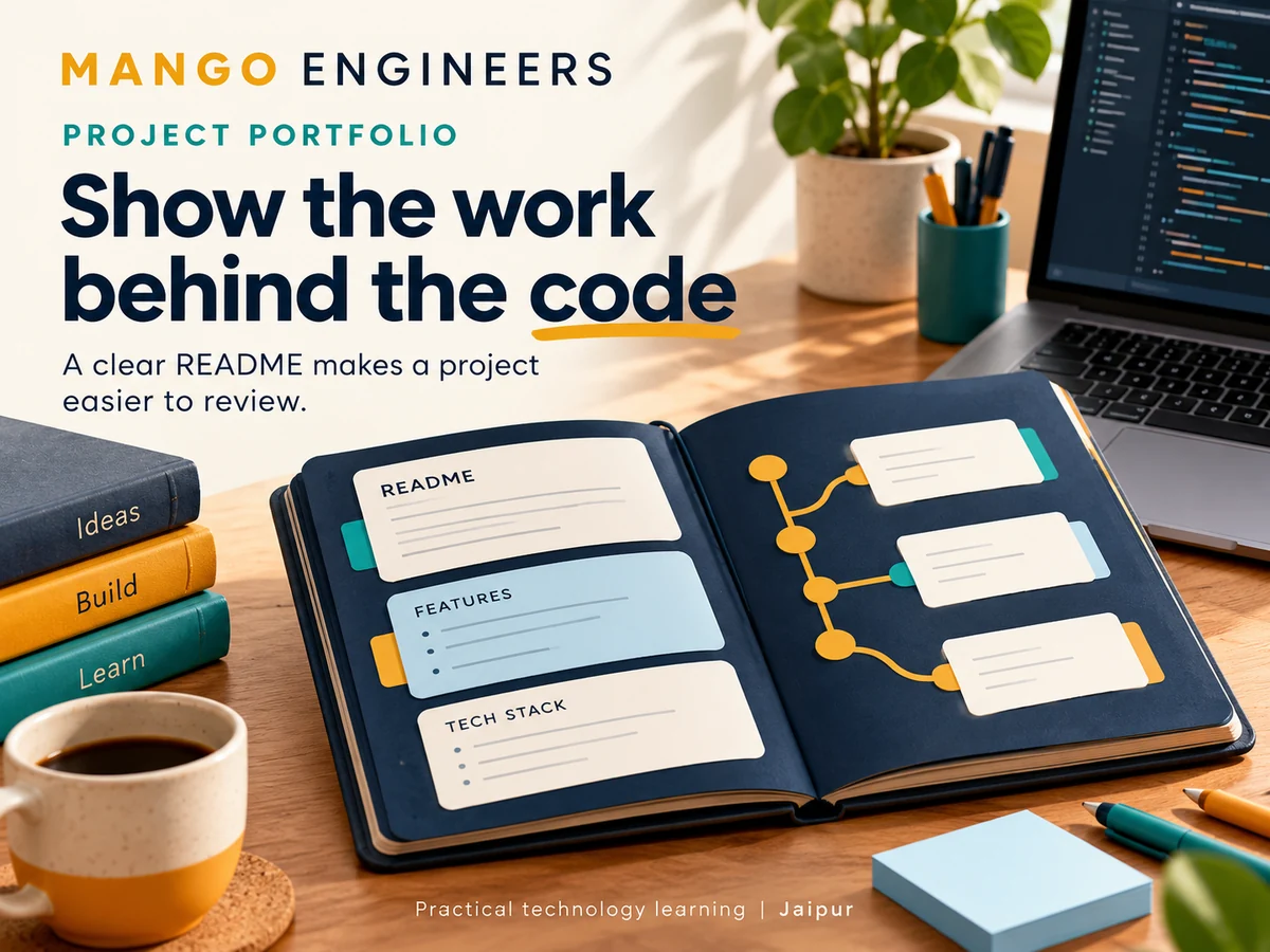 Write a Project README That Helps Someone Run and Review Your Work — conceptual illustration