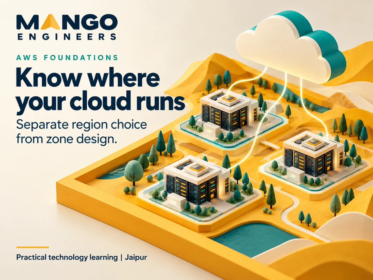 AWS Regions and Availability Zones: Build a Clear Placement Worksheet — conceptual learning illustration