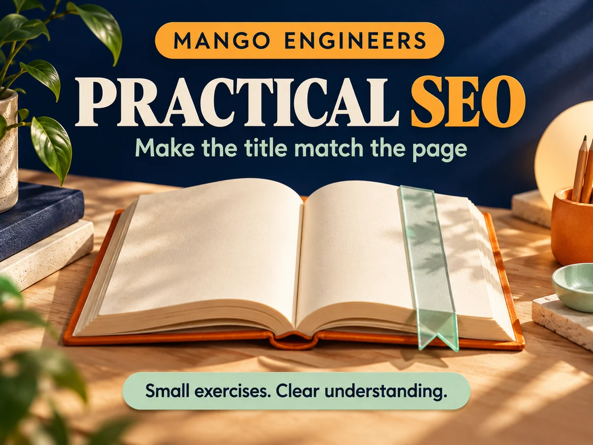 SEO Title Review: Align the Page Title, Heading and Actual Content — conceptual learning illustration