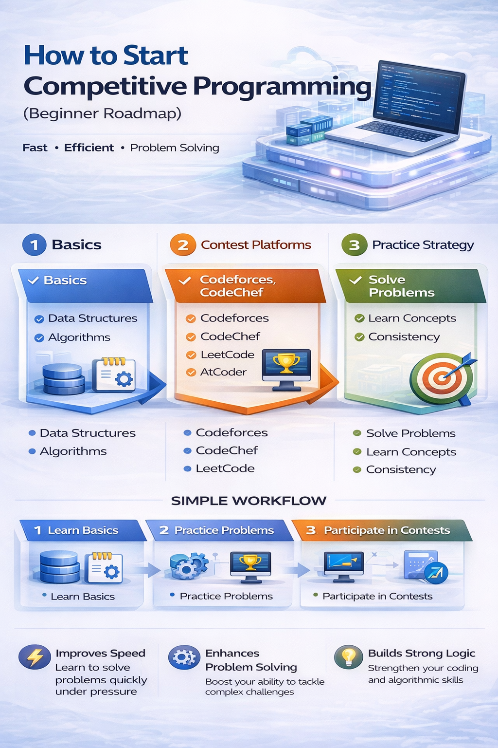 competitive programming roadmap beginner practice contests strategy
