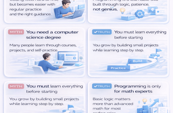 programming myths coding is hard only geniuses can code truth