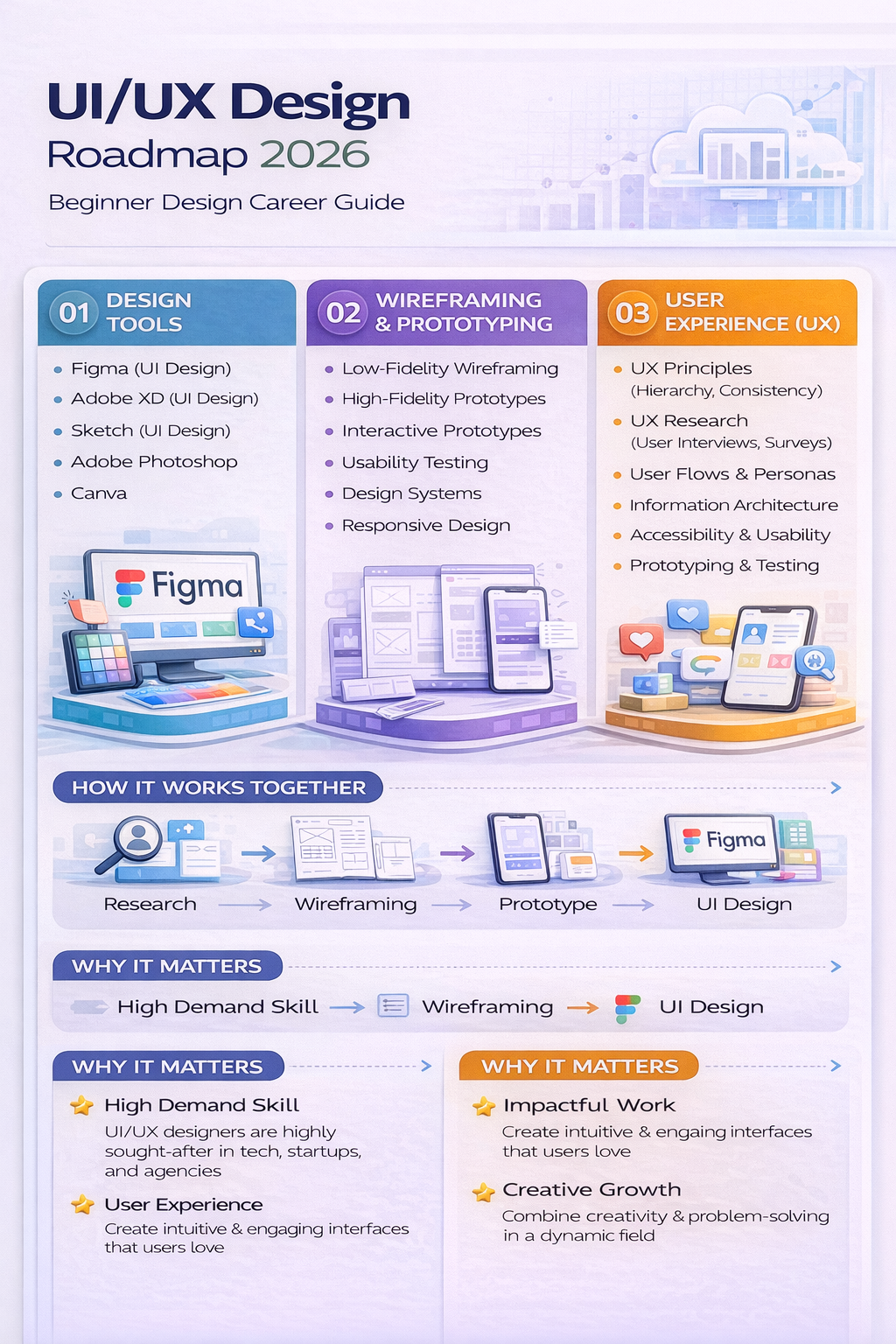 ui ux design roadmap figma wireframing user experience beginners