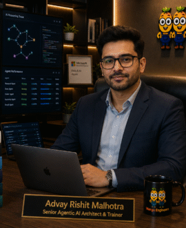 Advay Rishit Malhotra senior Agentic AI and Automation trainer at Mango Engineers Jaipur with expertise in AI agents LLM engineering LangChain RAG OpenAI API and intelligent automation