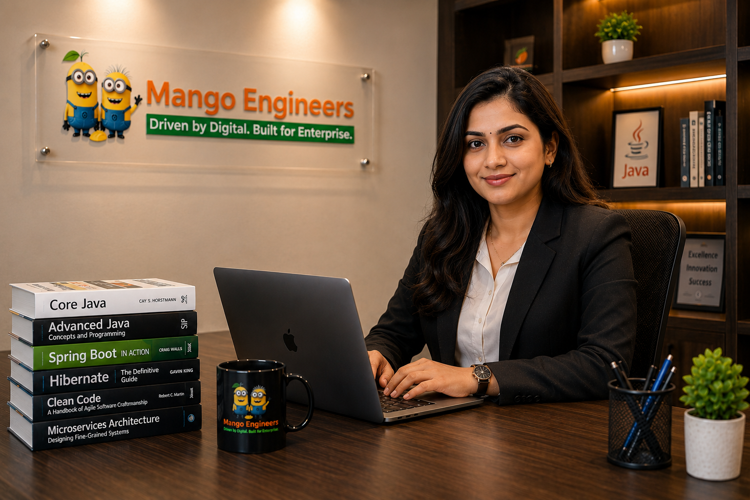 Ananya Rajeshwari Sharma senior Java Full Stack trainer at Mango Engineers Jaipur with Core Java Advanced Java Spring Boot expertise