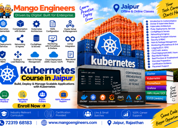 kubernetes-course-jaipur-mango-engineers Kubernetes Course in Jaipur at Mango Engineers with Docker, DevOps and cloud deployment training